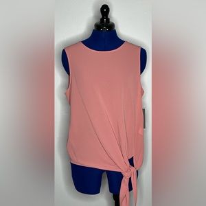 Vince Comuto Sahara sun colored sleeveless blouse.